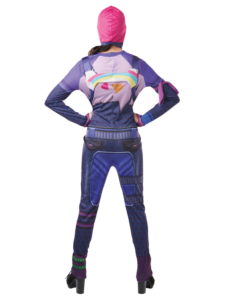 Brite Bomber Costume Adult Womens Purple