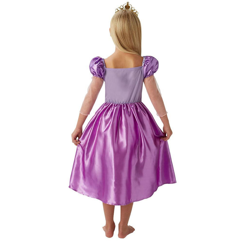 Rapunzel Storyteller Costume Girls Purple -2