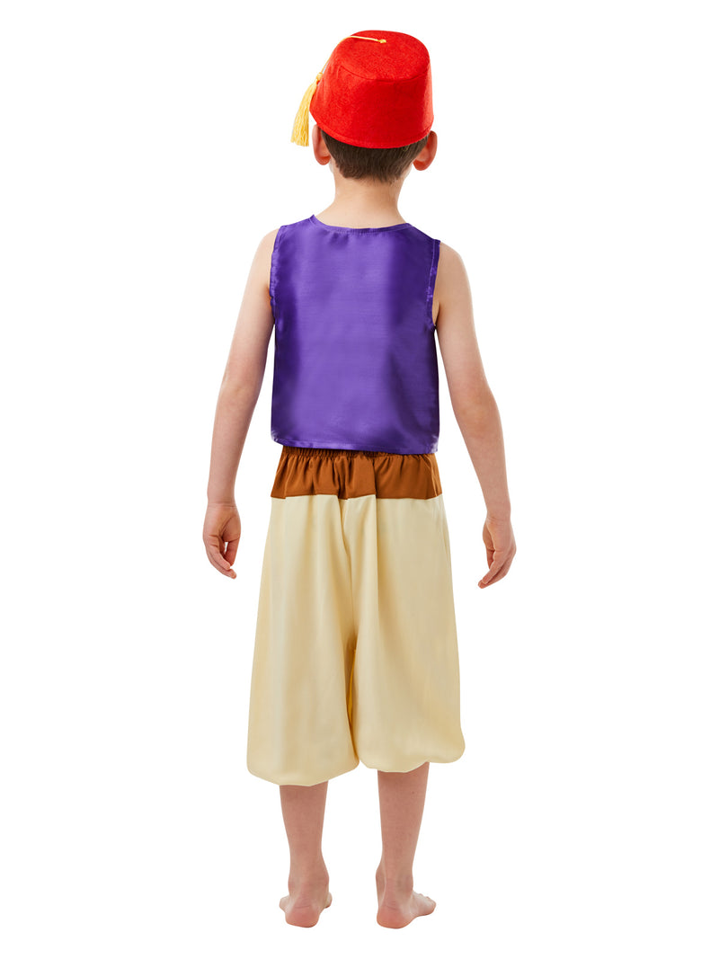 Aladdin Deluxe Costume Child Boys Purple