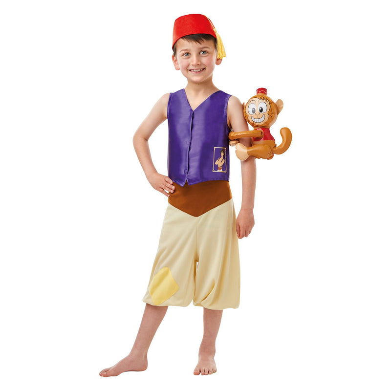 Aladdin Deluxe Costume Child Boys Purple