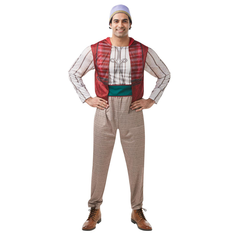 Aladdin Live Action Costume Mens Red