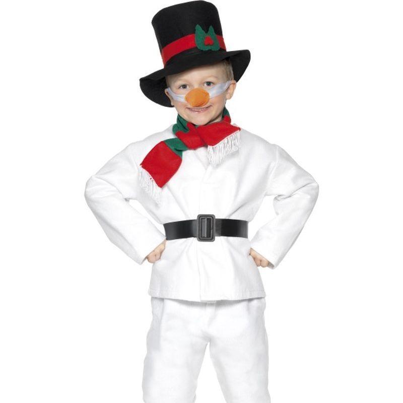 Snowman Costume - Small Age 3-5 Boys White