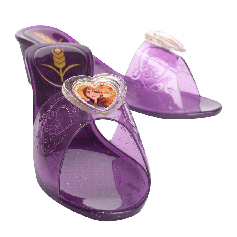 Anna Frozen 2 Jelly Shoes Child Womens Purple