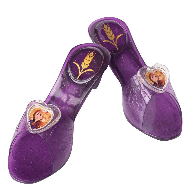 Anna Frozen 2 Jelly Shoes Child Womens Purple
