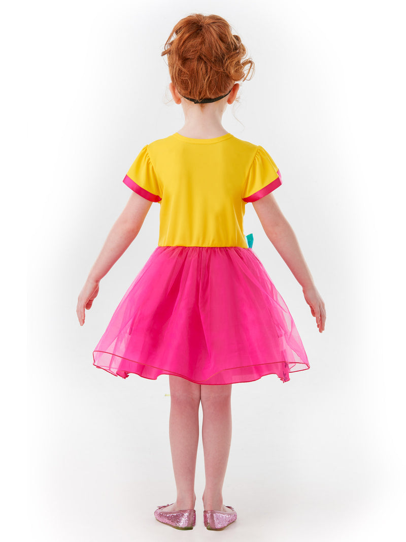 Fancy Nancy Clancy Tutu Dress Girls Yellow