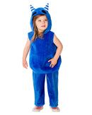 Oddbods Pogo Costume for Kids Blue Jumpsuit