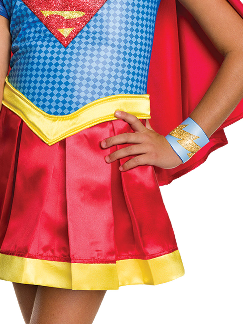 Supergirl Dcshg Deluxe Girls Blue -3