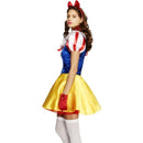 Snow White Fairytale Costume Adult Fever Blue Yellow Dress Underskirt Headband Choker
