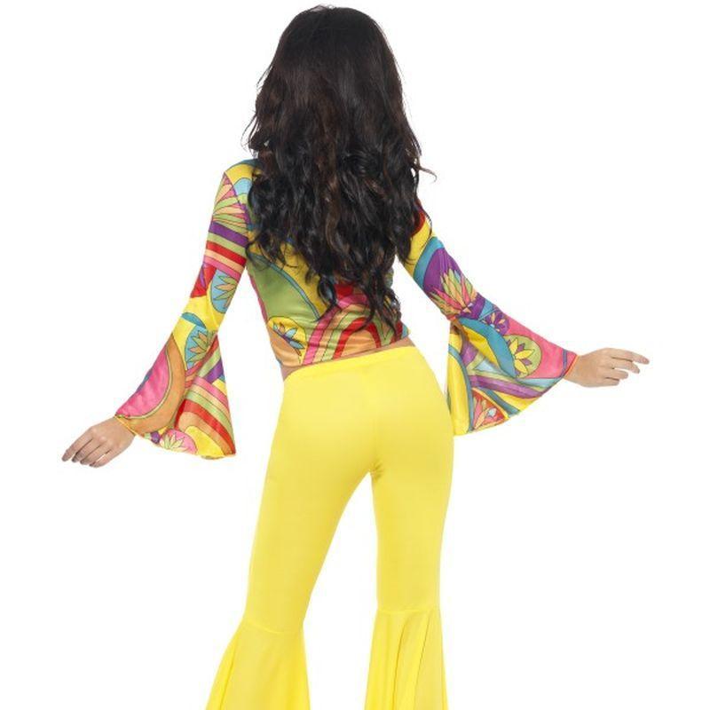 70s Groovy Babe Costume Adult Yellow Womens