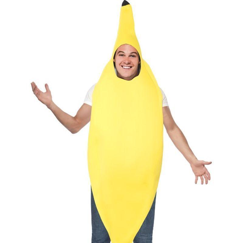 Banana Costume - One Size Mens Yellow