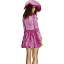 Fever Pirates Treasure Costume Adult Pink White