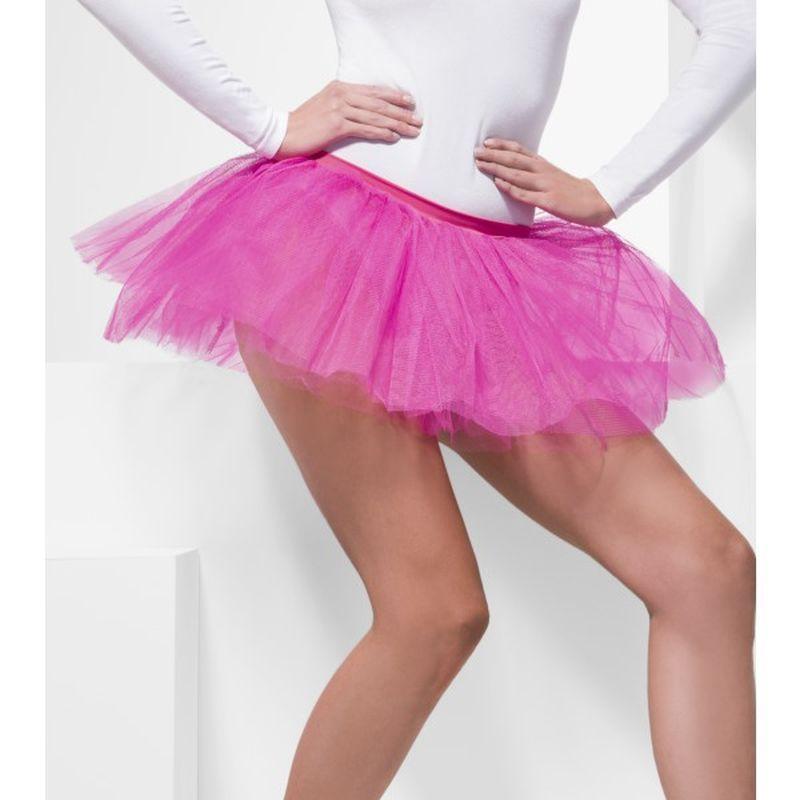 Tutu Underskirt Adult Pink Womens -1