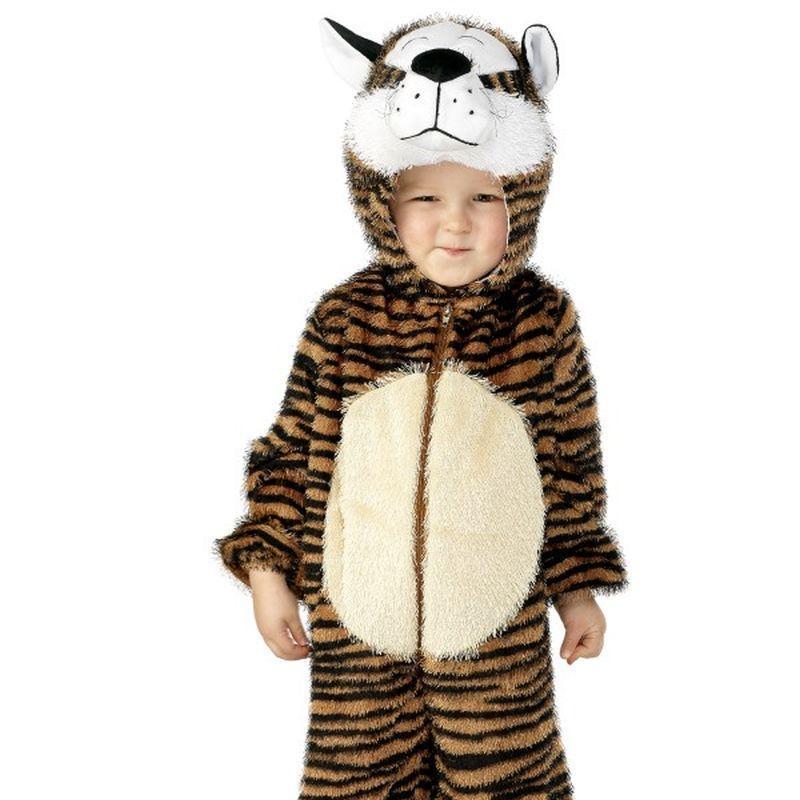 Tiger Costume, Small - Small Age 4-6 Boys Tiger