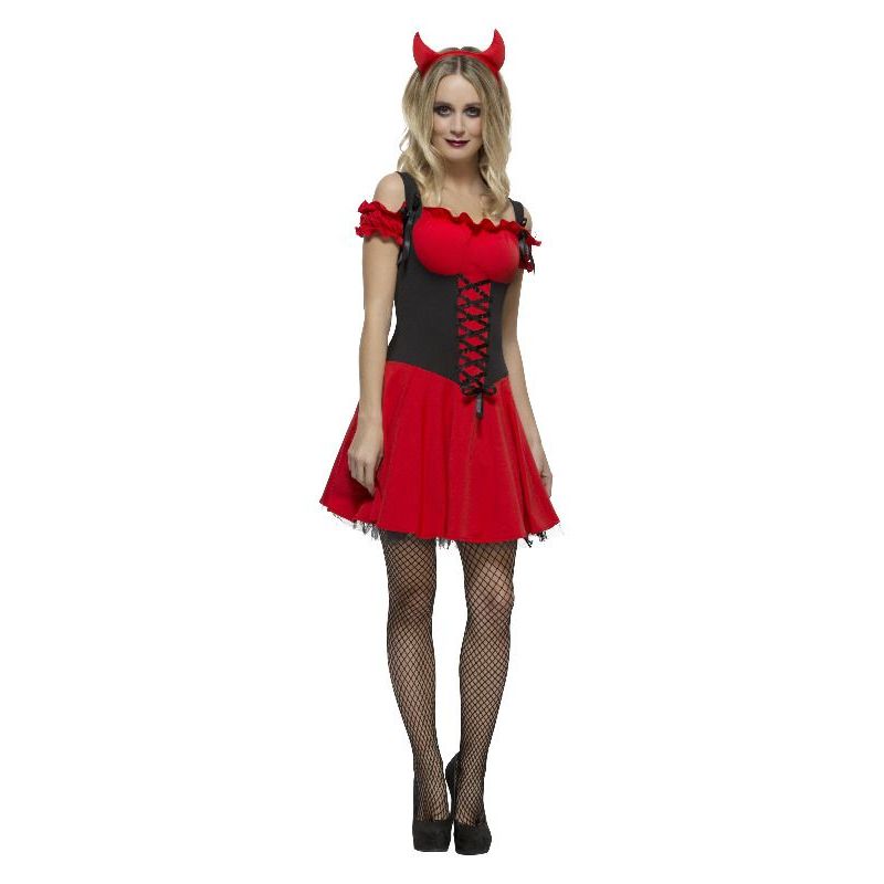 Fever Wicked Devil Costume Adult Red Womens