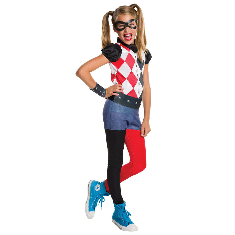 Harley Quinn Dcshg Classic Costume Child Girls -1