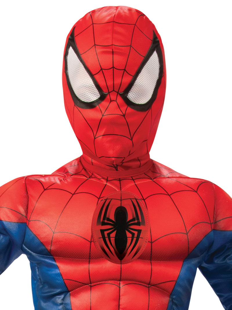 Spider Man Deluxe Kids Costume Boys Red