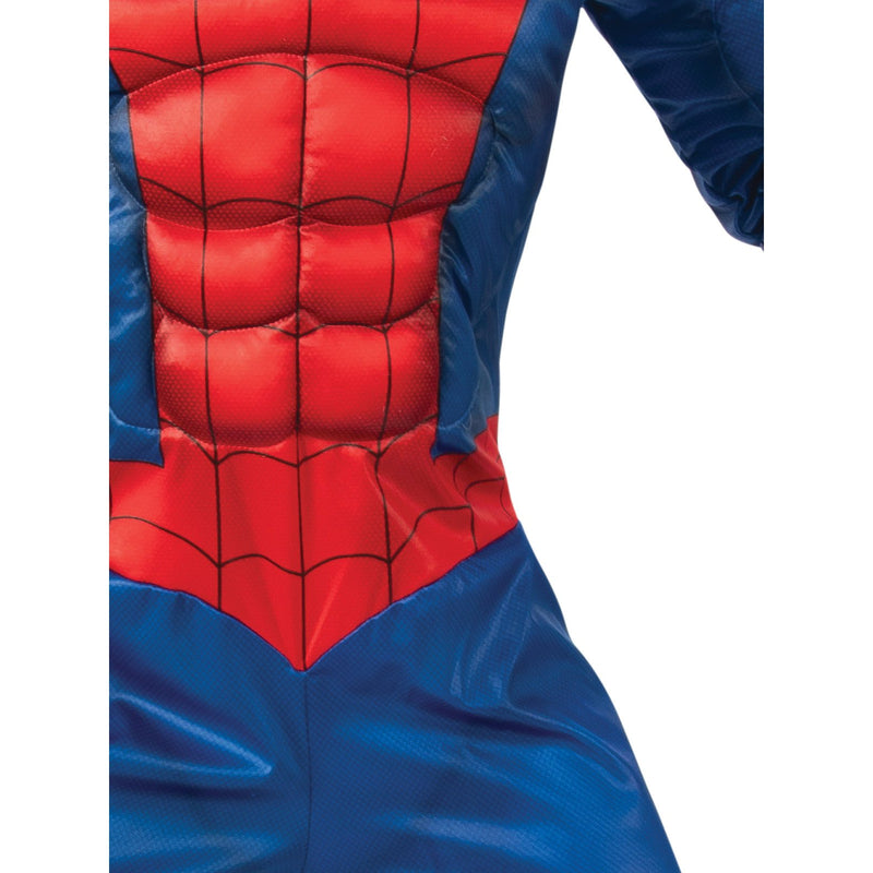 Spider Man Deluxe Kids Costume Boys Red