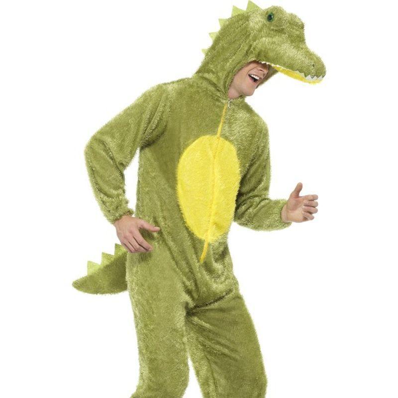 Crocodile Costume - Medium Mens Green