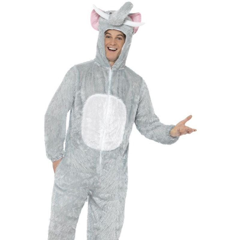 Elephant Costume Adult Grey Mens -1