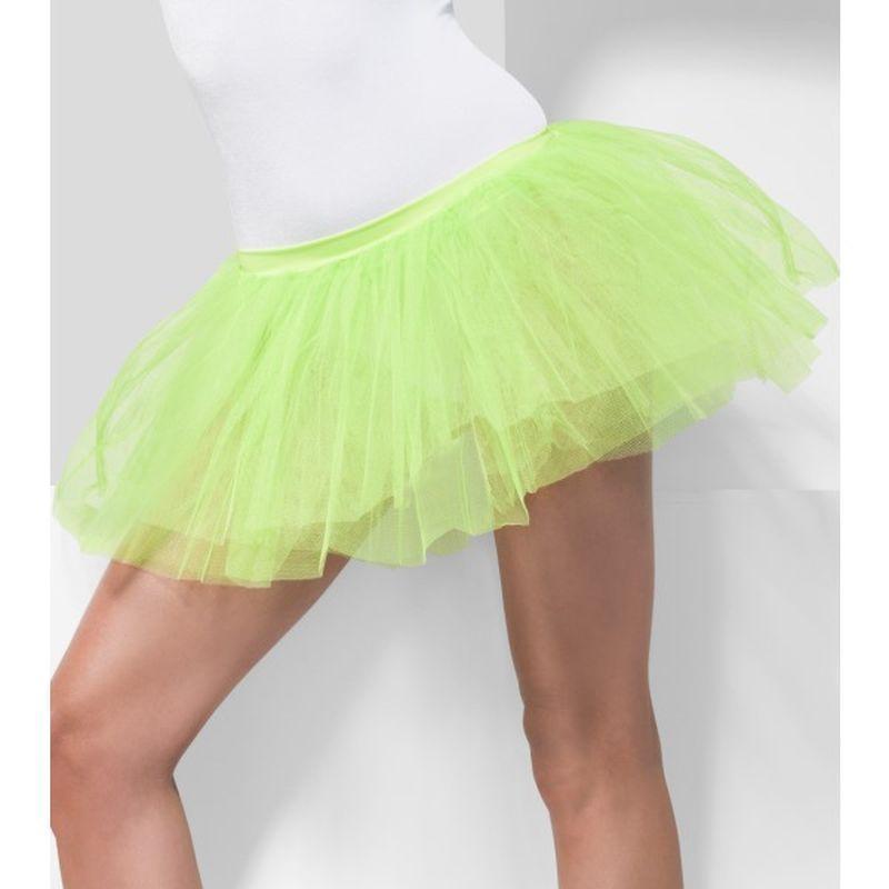 Tutu Underskirt Adult Green Womens -1