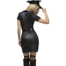 Fever Corrupt Cop Costume Adult Black
