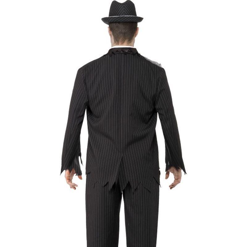 Zombie Gangster Costume Black Adult