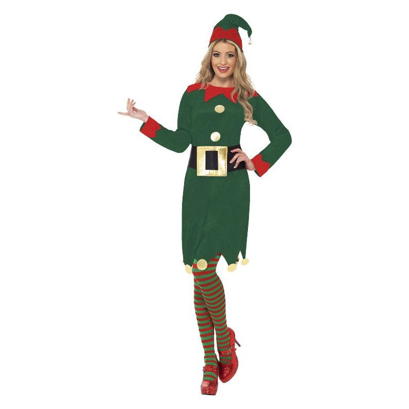 Elf Costume Adult Green Womens