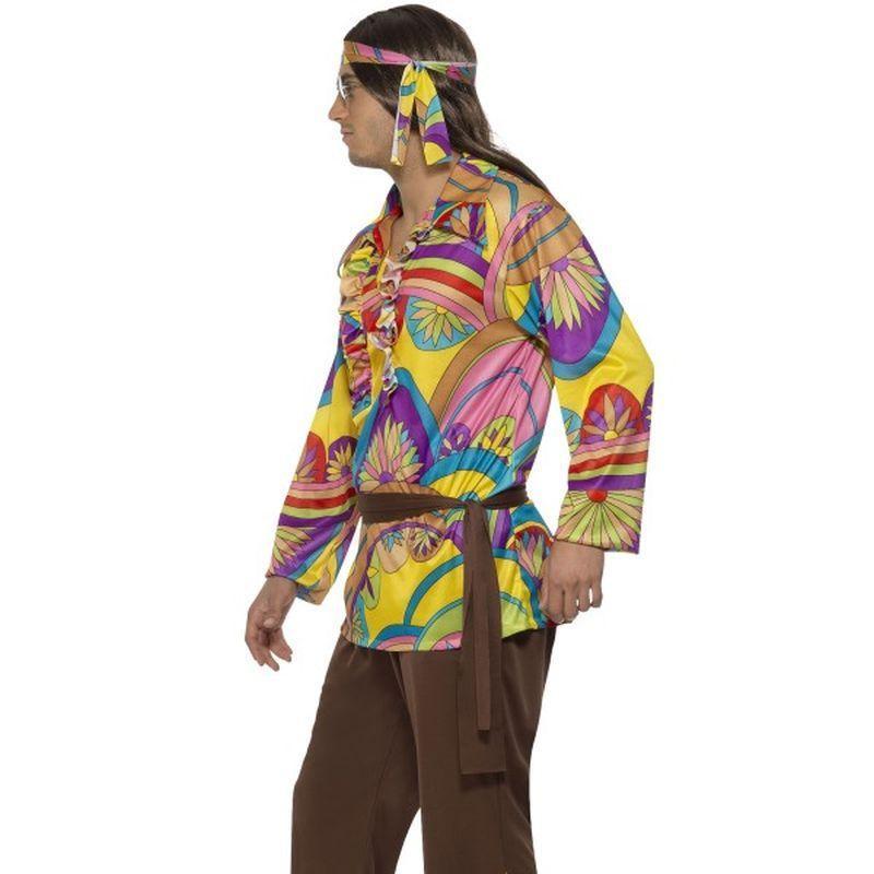 Psychedelic Hippie Man Costume Adult Mens