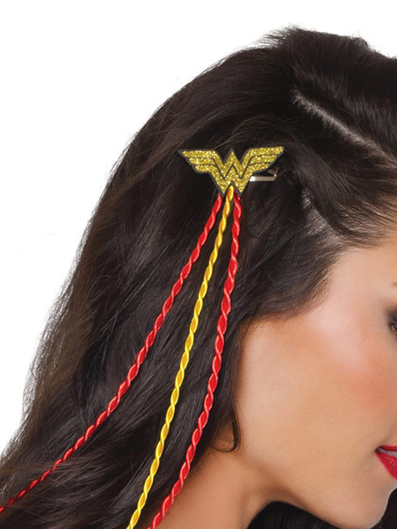 Wonder Woman Hair Extension Womens Red -2