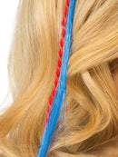 Spider Girl Hair Extension Womens Blue -3