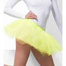Tutu Underskirt Adult Yellow Womens -1