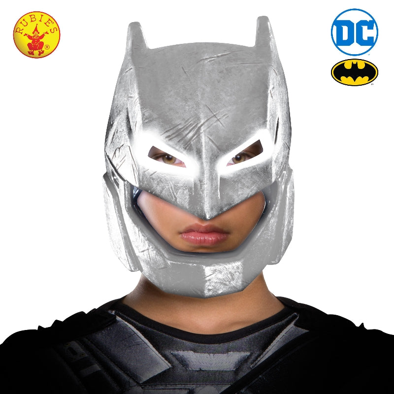 Batman Light Up Armoured Mask Adult Mens -1