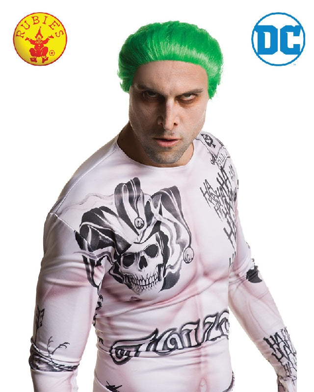 The Joker Wig Adult Mens Green