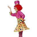 Clown Lady Costume Polkadot Ladies Dress