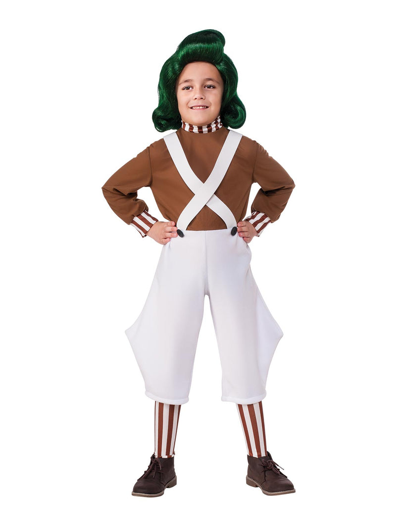 Oompa Loompa Wig Child Unisex Green