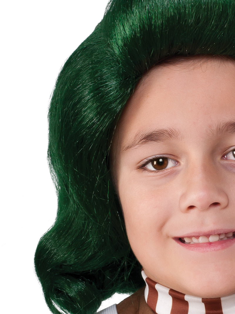 Oompa Loompa Wig Child Unisex Green