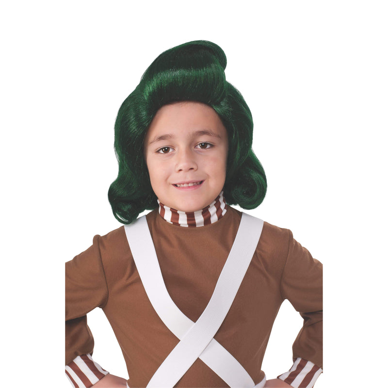 Oompa Loompa Wig Child Unisex Green