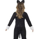 Cool Cat Costume Kids Black White