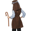 Shepherd Costume Kids Brown Blue