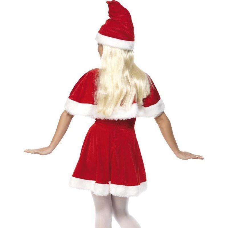 Miss Santa Costume Adult Red White Womens