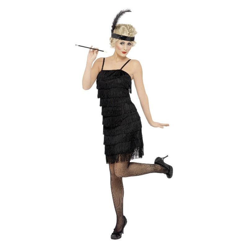 Fringe Flapper Costume Adult Womens