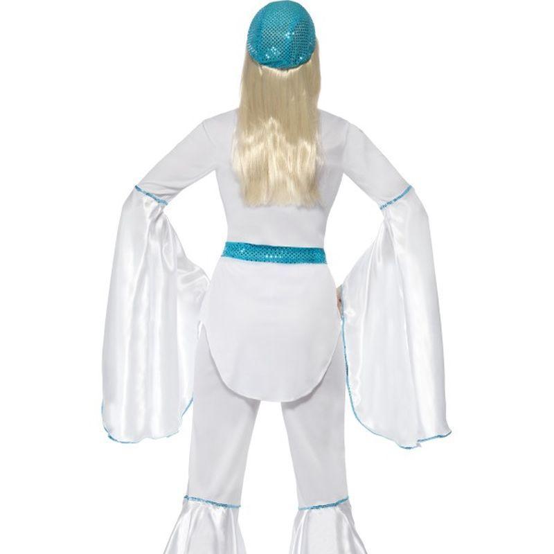 Super Trooper Costume Adult White Blue Womens