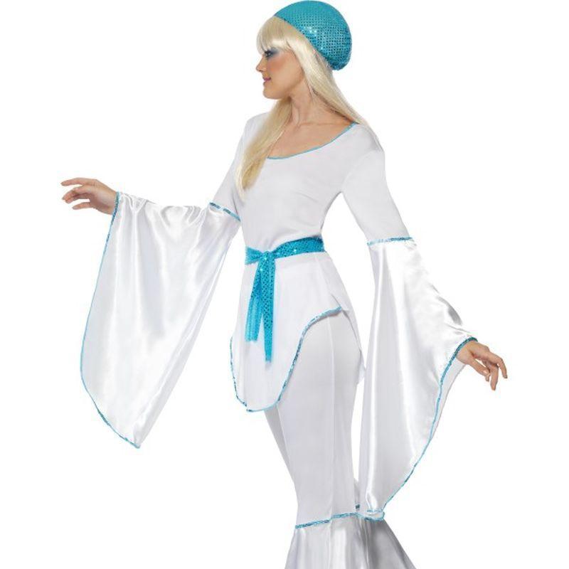 Super Trooper Costume Adult White Blue Womens