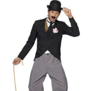 1920s Star Costume - Medium Mens Black/Grey
