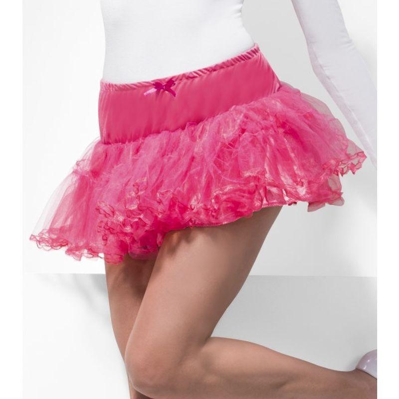 Tulle Petticoat Adult Pink Womens -1