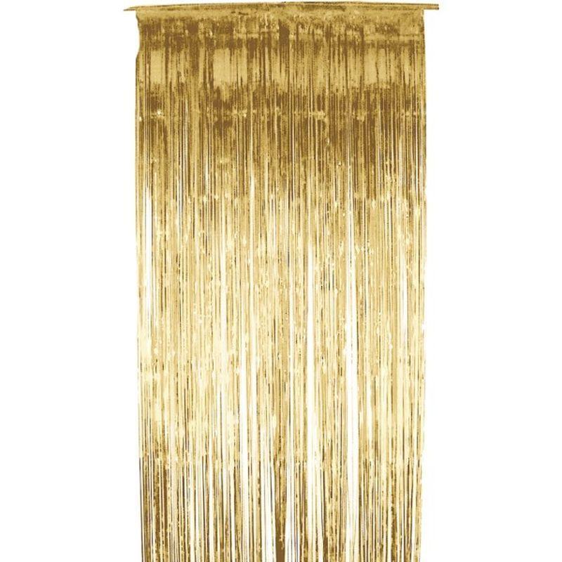 Shimmer Curtain - One Size Mens Gold