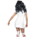 Zombie Nurse Costume Adult White Red