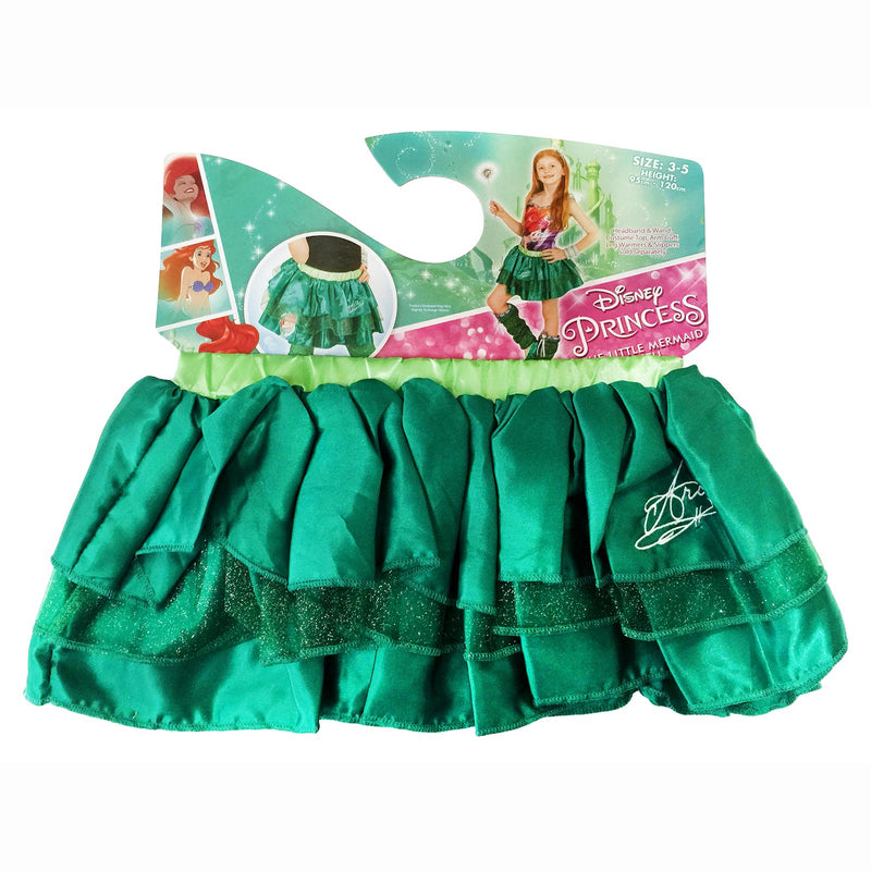 Ariel Princess Tutu Skirt Child Boys Green