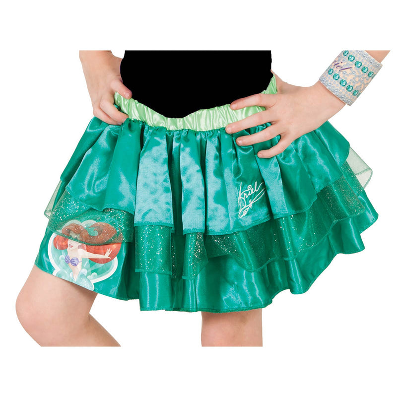 Ariel Princess Tutu Skirt Child Boys Green