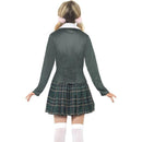 Preppy Schoolgirl Costume Adult Green White